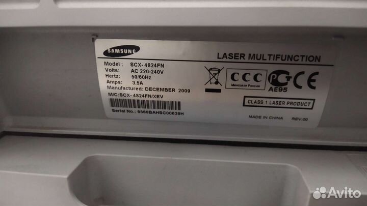 Мфу Samsung scx 4824fn