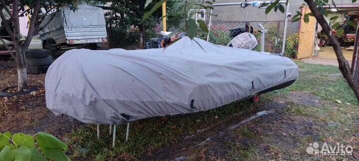 Моторная лодка Хантер 380 про Ямаха 9.9(15)