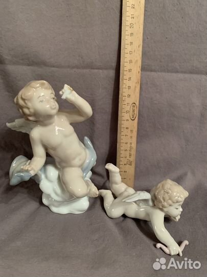Статуэтка ангел фарфор 2 шт
