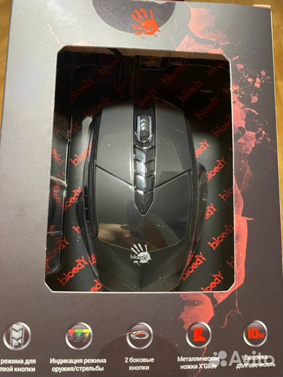 A4Tech Bloody V7, черный