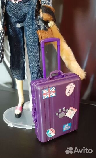 Тоффи с чемоданом catwalk kitties