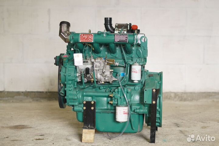 Дизельный двигатель Ricardo R4108izld на 80 кВт