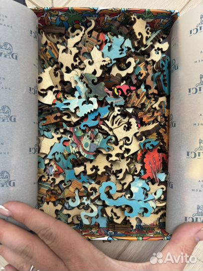 Деревянные пазлы