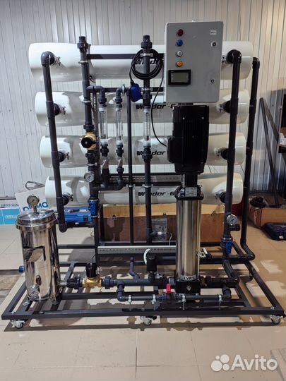 Осмос обратный коммерческий/ промышленный 750л/ч