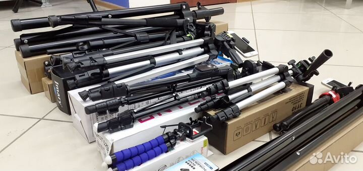 Штативы Триподы для смартфонов камер Выбор есть