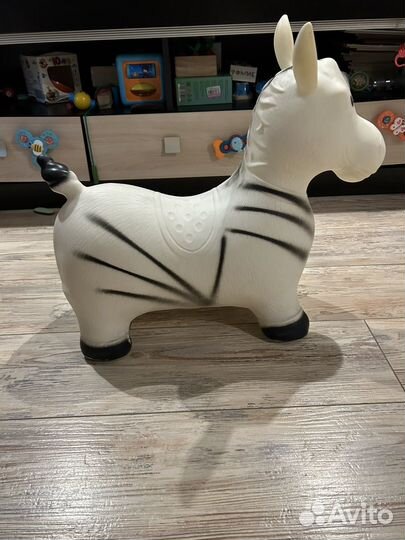 Резиновый ослик прыгун