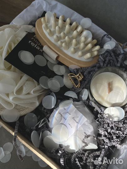 Подарочный набор бокс спа Вечернее расслабление