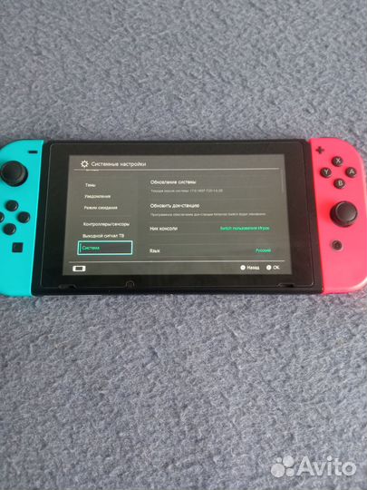Nintendo switch rev 2 прошитая чип