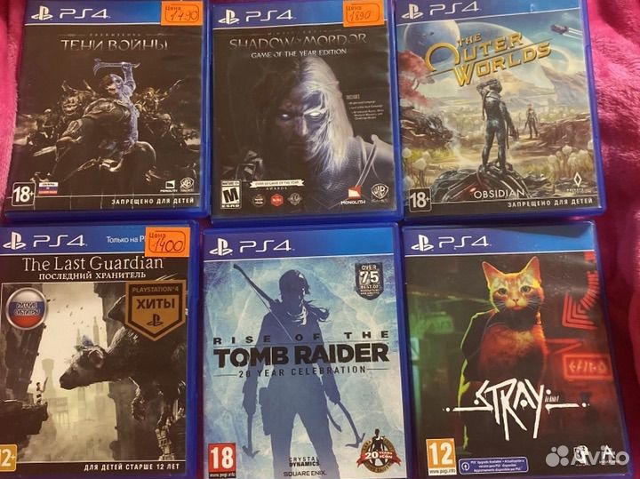 Игры на sony playstation 4
