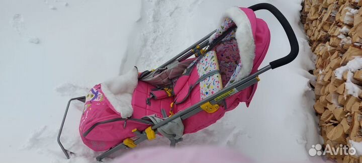 Коляска санки