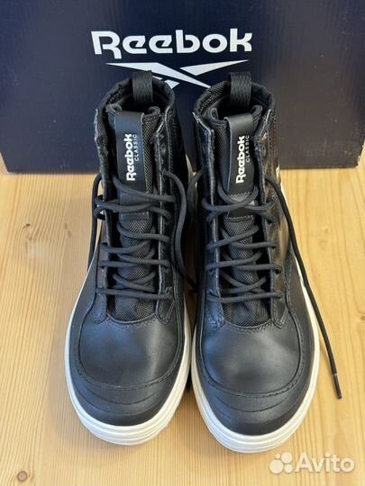 Кроссовки ботинки зимние reebok club c cleated mid