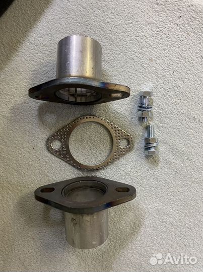 Комплект фланцев 55 мм для выхлопной трубы