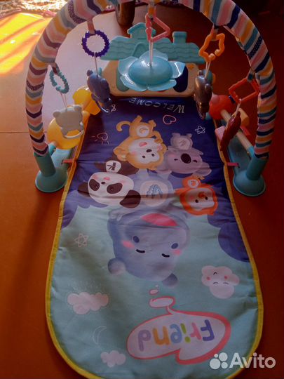 Развивающий, музыкальный коврик для детей