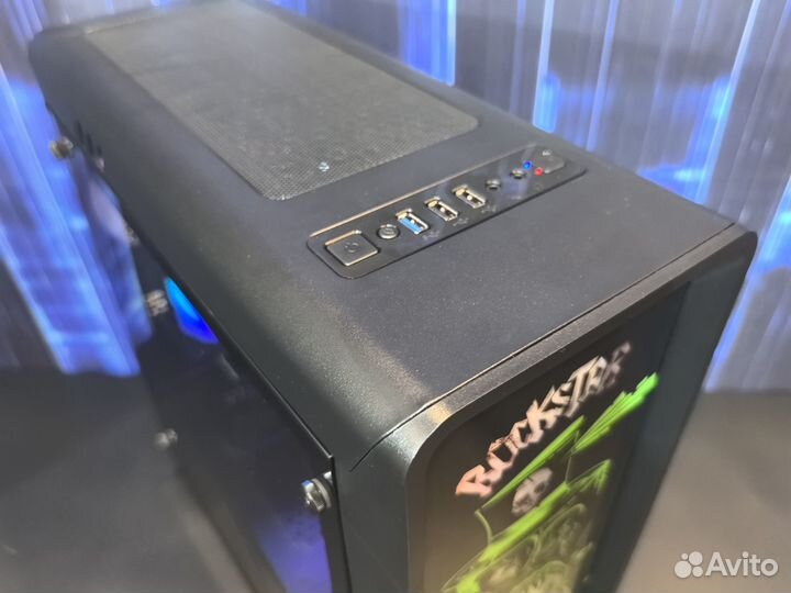 Собранный игровой компьютер GeForce 3050+i5-12400