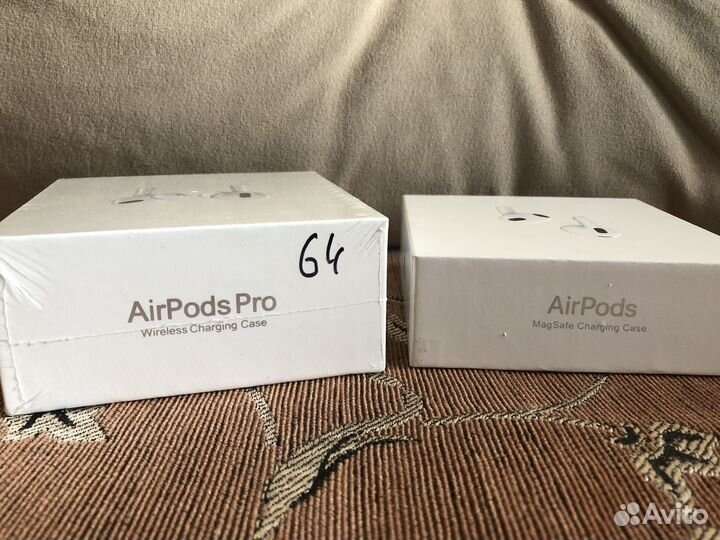 Беспроводные наушники apple airpods
