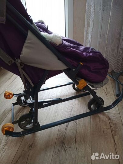 Коляска санки