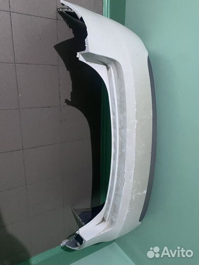 Бампер задний kia cerato 2011 белый