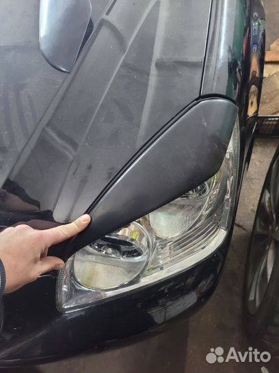 Реснички на фары kia magentis 2(mg)