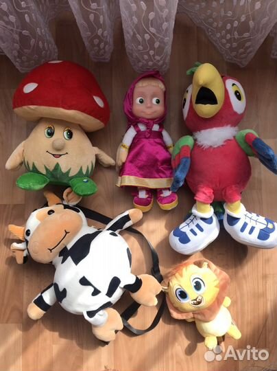 Мягкие игрушки пакетом