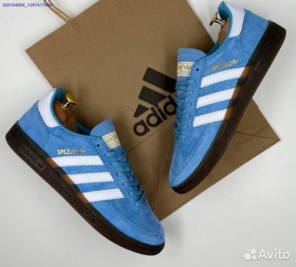 Кроссовки Adidas Spezial Blue (Арт.72647)