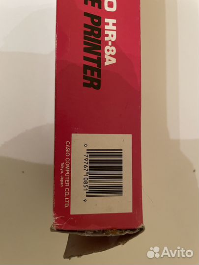 Портативный принтер Casio