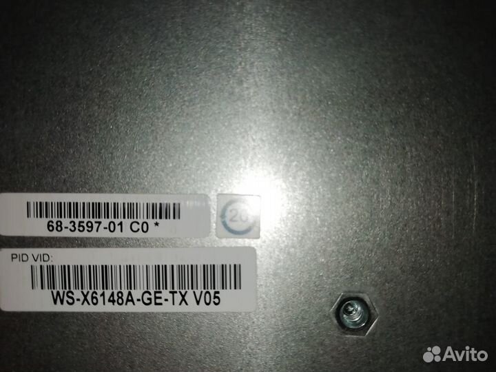 Бу модуль Cisco Catalyst WS-X6148A-GE-TX