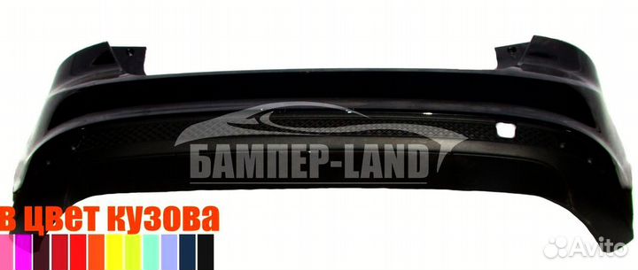 Бампер задний Форд Фокус 3 2014 хэтчбек новый любо