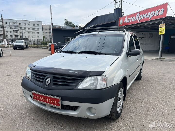 Renault Logan 1.6 МТ, 2008, 186 000 км