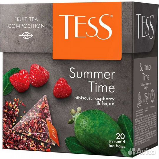 Чай Tess 100гр/25п/20п /100п