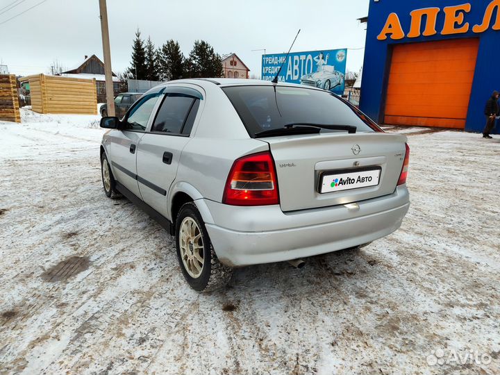 Opel Astra 1.6 МТ, 2003, 300 000 км