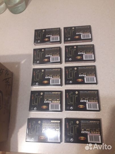 Кассеты ECP (лентаbasf) новые 10 шт