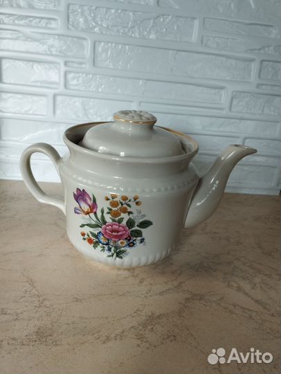 Чайник заварочный фарфоровый СССР