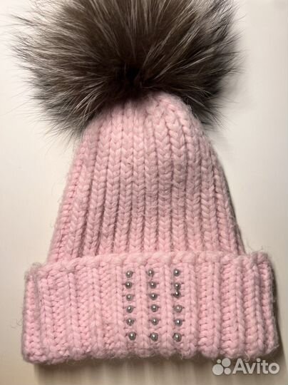 Шапка зимняя для девочки 52 54