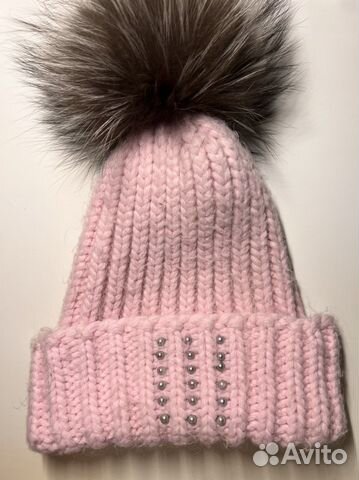 Шапка зимняя для девочки 52 54