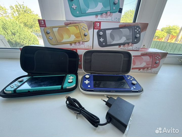 Nintendo switch lite прошитая новая