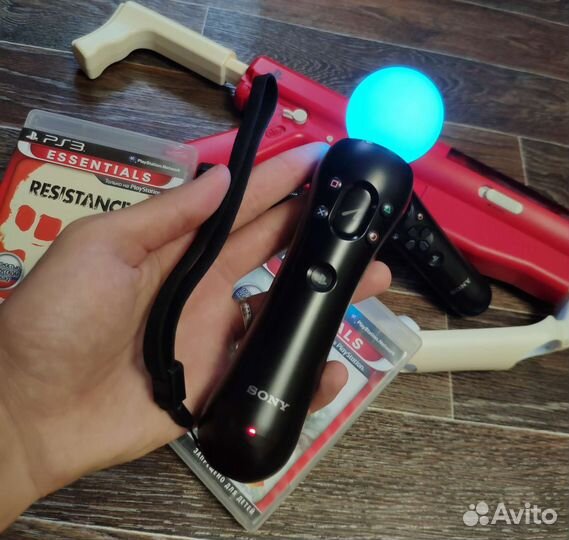 Ps3 Автомат Move/SharpShooter/Navigator/Игры