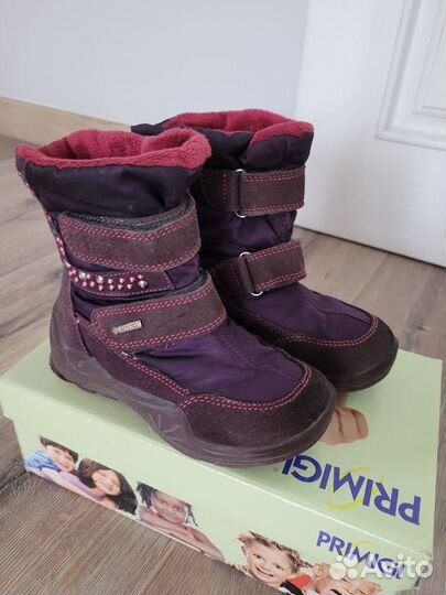 Ботинки детские зимние для девочки р. 27