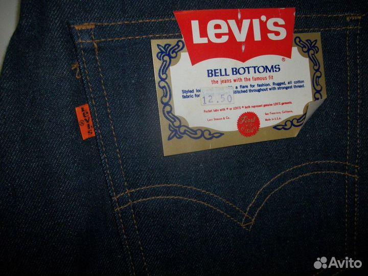Джинсы Levis 646 USA 1980, р 31/34