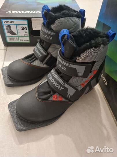 Лыжные ботинки nordway 34
