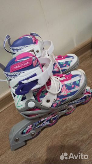 Роликовые коньки детские раздвижные