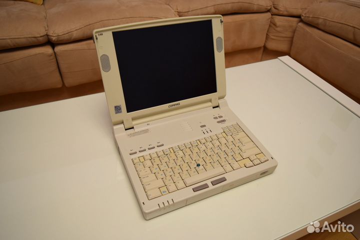 Ретро ноутбук Compaq