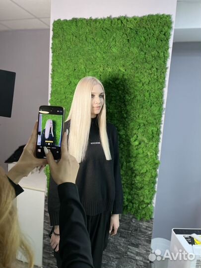 Наращивание волос в рассрочку