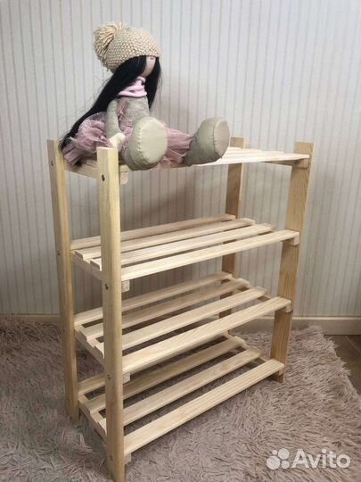 Полка деревянная