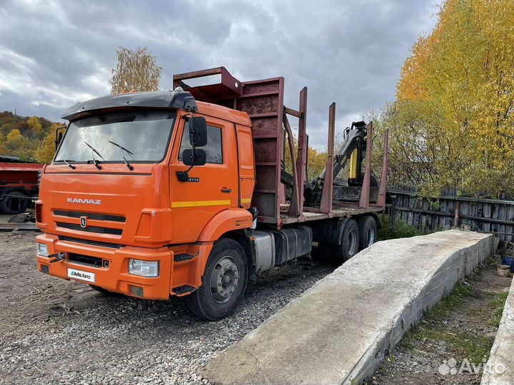 КАМАЗ 65115 с КМУ, 2018