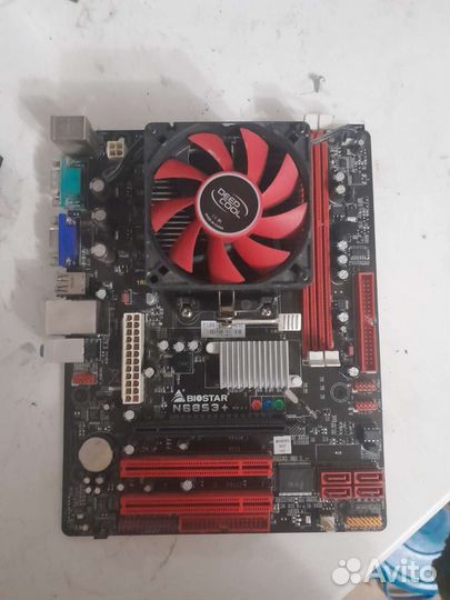 Материнская плата am3+проц+охлад