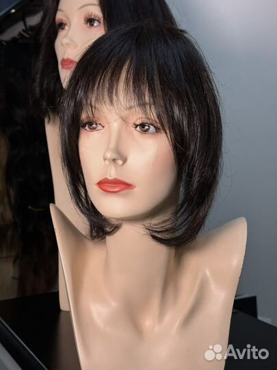 Челка на заколках