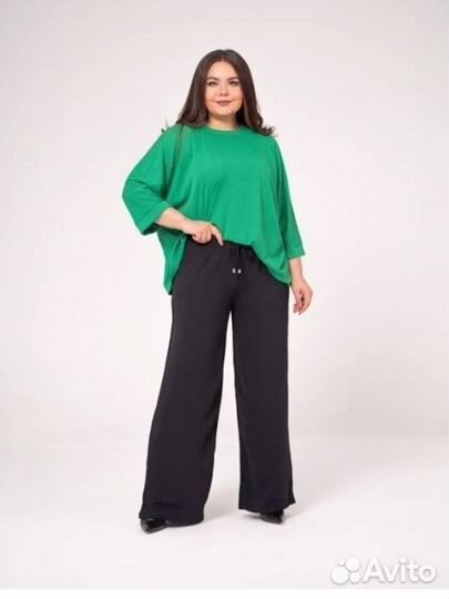 Брюки летние палаццо