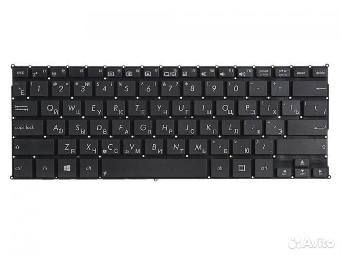 Клавиатура для ноутбука Asus X201, X202 черная