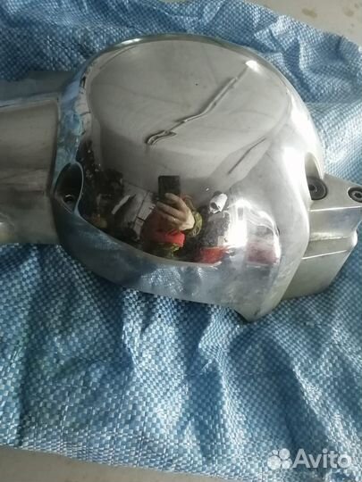 Ямаха драгстар 400 хром боковина