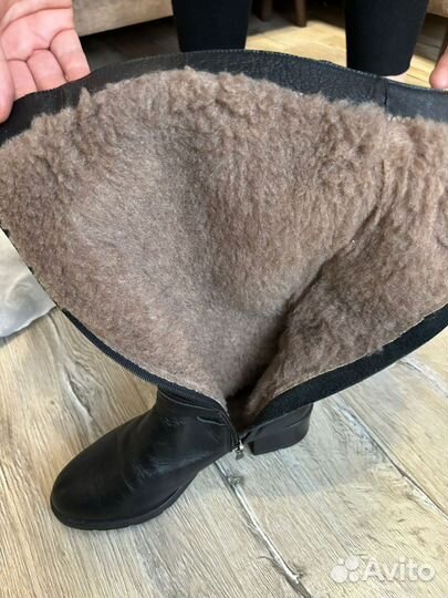 Сапоги женские натуральная кожа 39 размер